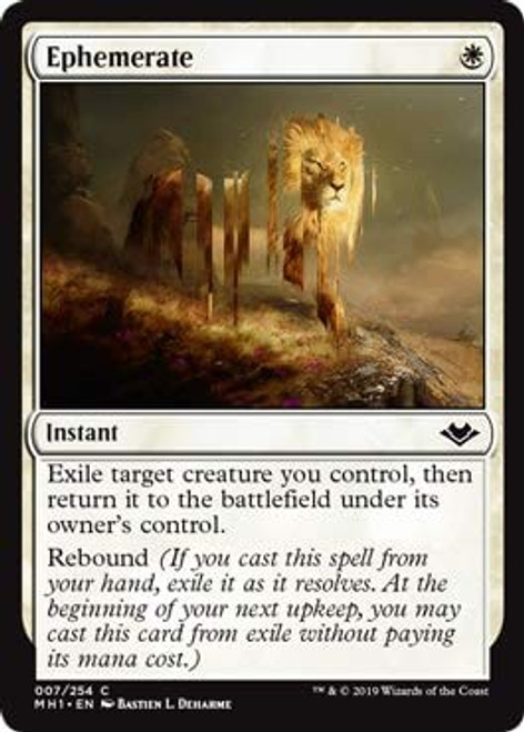 Magic: The Gathering - Ephemerate - Modern Horizons Magic: The Gathering - Ephemerate - Modern Horizons