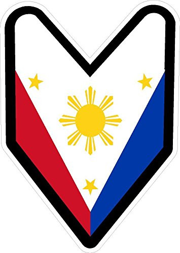 4" JDM Filipino Driver Badge Sticker Car Bumper Window Decal wakaba Leaf so Shinya Philippines