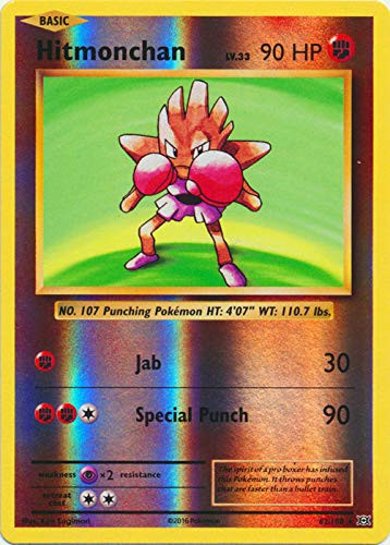 - Hitmonchan (62/108) - XY Evolutions - Reverse Holo