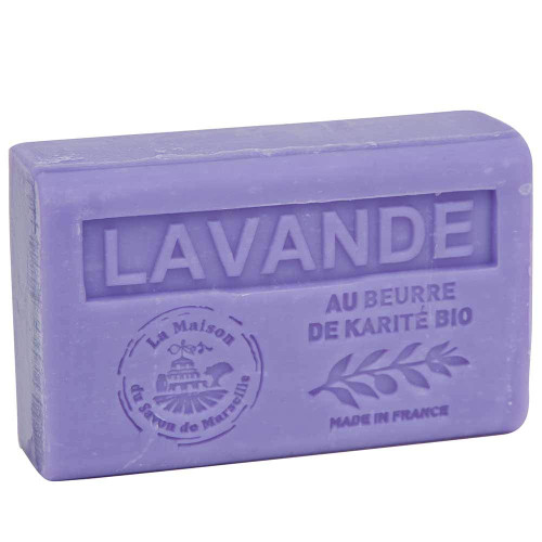 Soap Lavender Shea Butter 125 g - Maison du Savon de Marseille by Maison du Savon