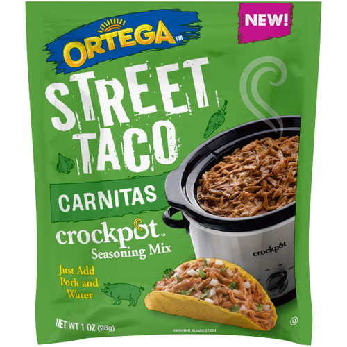 Street Taco Crockpot Seasoning Mix, Carnitas, 1 Ounce, Pack of 1 Street Taco Crockpot Seasoning Mix, Carnitas, 1 Ounce, Pack of 1