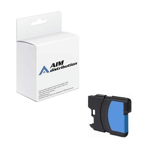 Compatible Replacement for Brother LC-61C Cyan Inkjet (375 Page Yield)