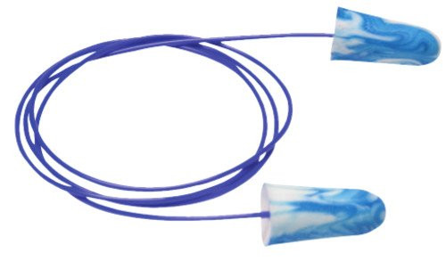 Moldex 507-6615 Sparkplugs Metal Detectable Foam Earplugs, Metal Det with Cord, One Size (Pack of 100)