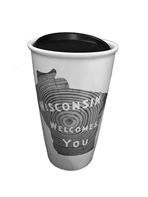 Starbucks Wisconsin Local Collection Double Wall Ceramic Traveler Mug 12 oz Starbucks Wisconsin Local Collection Double Wall Ceramic Traveler Mug 12 oz