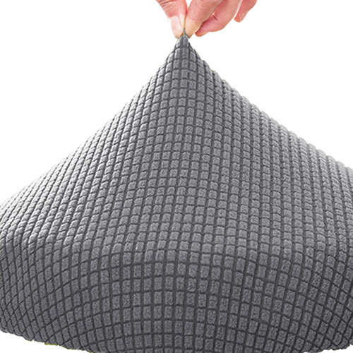 Chair Cover Chair Slipcover Elastic Stretchable Polyester Round Washable Stool Cushion for Home Bar Stool Covers Chair Slipcover