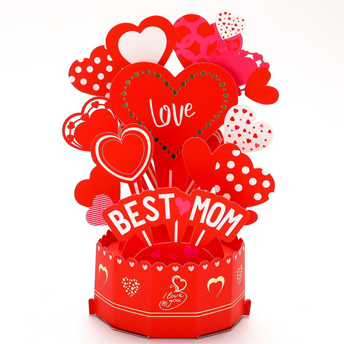 3D Happy Mothers Day Card Pop Up Cards For Mom, Popup Birthday Card For Women From Daughter Son, Greeting Cards For Mother Sister Friend 3D Happy Mothers Day Card Pop Up Cards For Mom, Popup Birthday Card For Women From Daughter Son, Greeting Cards For Mother Sister Friend
