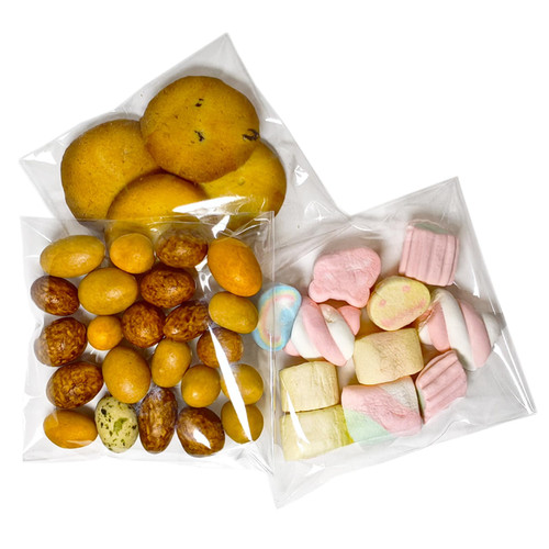 Clear Self Sealing Cellophane Bags: 4x6 Inches 100Pcs Cookie Bags Resealable Cello Bags for Packaging Cookies, Candy, Treat, Gifts, Snacks and Favors - Self Adhesive Wrappers Clear Self Sealing Cellophane Bags: 4x6 Inches 100Pcs Cookie Bags Resealable Cello Bags for Packaging Cookies, Candy, Treat, Gifts, Snacks and Favors - Self Adhesive Wrappers