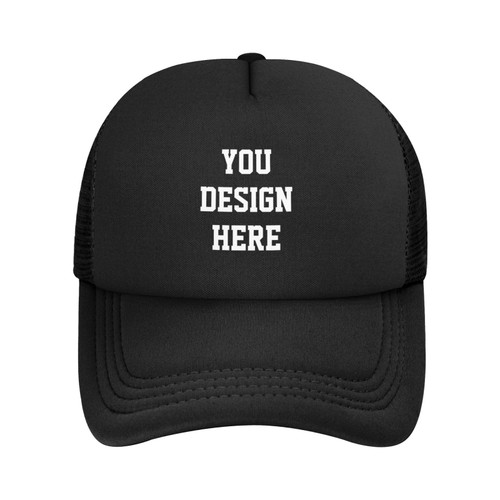 Custom Hats for Men Women,Custom Trucker Hat Design Your Own, Make Your Own Customized Dad Hat with Text/Logo/Photo