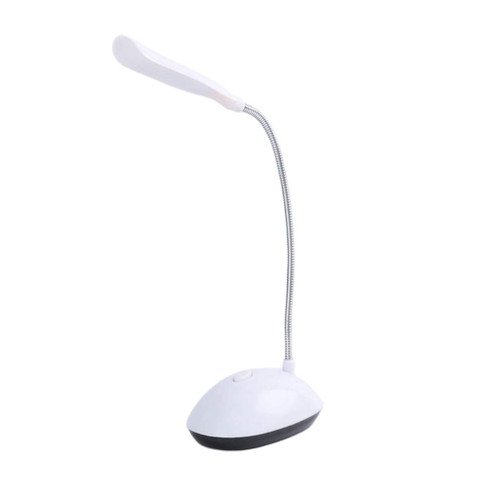 Battery Powered Mini LED Desk Lamp 360 Degree Rotation Reading Table Night Light Led Lamp Desk Colour