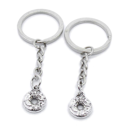 1 Item Metal Keychain Keyring Key Tags Chains Rings Jewelry Bag Charms RJ3W2 Dragon Ring