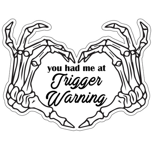You Had Me at Trigger Warning Sticker, Funny Smut Stickers, Kindle Book Reading Lover Bookish Booktok Reader Waterproof Die-Cut Vinyl Stickers for Hard Hat Water Bottle Laptop Kindle You Had Me at Trigger Warning Sticker, Funny Smut Stickers, Kindle Book Reading Lover Bookish Booktok Reader Waterproof Die-Cut Vinyl Stickers for Hard Hat Water Bottle Laptop Kindle