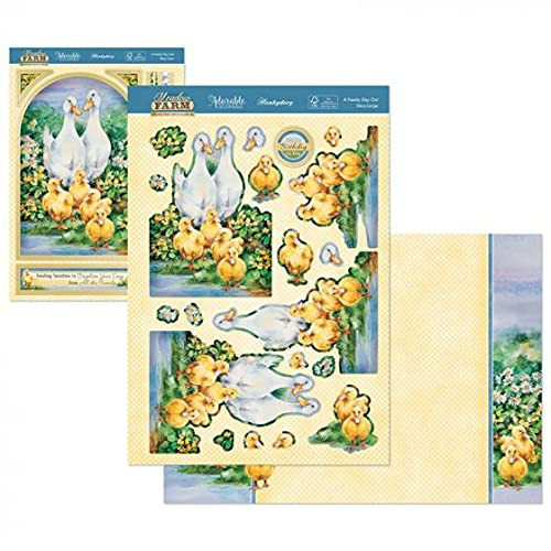 Hunkydory Crafts Meadow Farm Deco-Large Topper Set - A Family Day Out