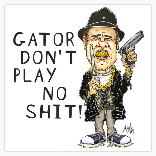 Will Ferrell - Gator Bumper Sticker Vinyl Decal 5"