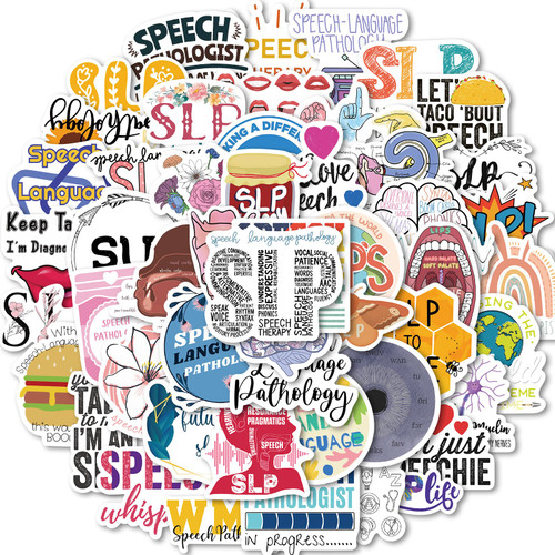 56Pcs SLP Stickers for Water Bottles Vinyl Waterproof Speech Language Pathology Stickers Speech Language Pathologist Stickers for Laptop Journaling 56Pcs SLP Stickers for Water Bottles Vinyl Waterproof Speech Language Pathology Stickers Speech Language Pathologist Stickers for Laptop Journaling