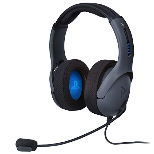 PDP PS4 LVL50 Wired Stereo Gaming Headset, 051-099-NA-BK