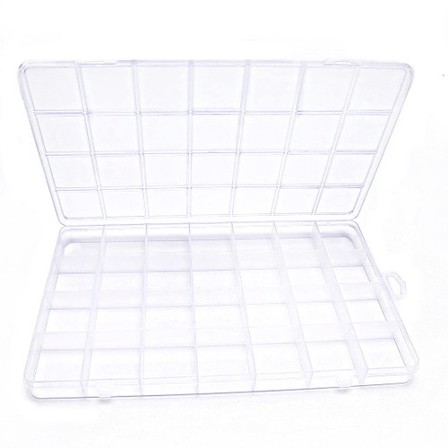 28 Grids Plastic Bead Organizer Box, Organizer Container Storage Box, Dividers for Bead Arts and Crafts. 28 Grids Plastic Bead Organizer Box, Organizer Container Storage Box, Dividers for Bead Arts and Crafts.