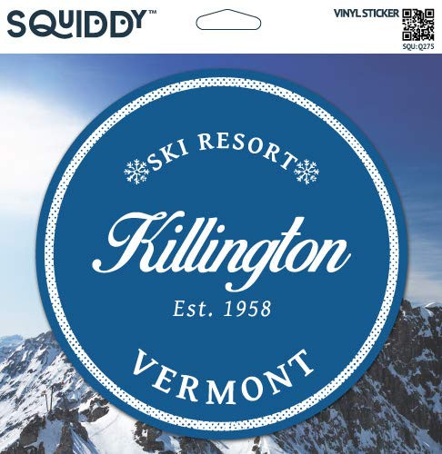 Killington Vermont - Vinyl Sticker Decal for Phone, Laptop, Water Bottle (2.5" Tall)