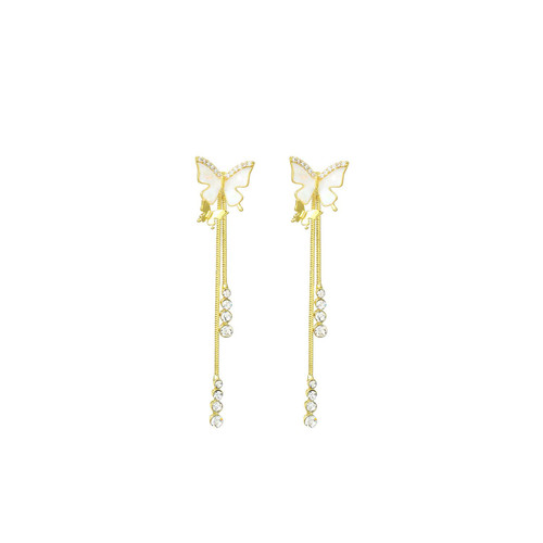 Butterfly Pearl Flower Tassel Earrings for Women Long Butterfly Pearl Flower Drop Earrings Gifts for Women Girls (butterfly pearl) Butterfly Pearl Flower Tassel Earrings for Women Long Butterfly Pearl Flower Drop Earrings Gifts for Women Girls (butterfly pearl)