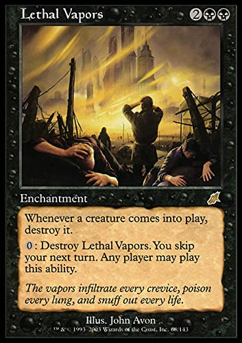 MTG Magic: The Gathering - Lethal Vapors (68) Scourge SCG