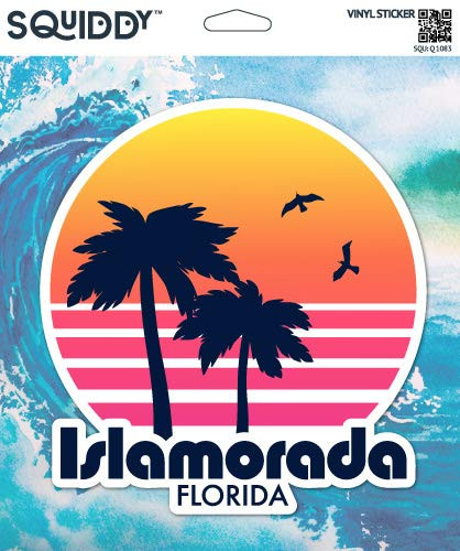 Islamorada Florida - Vinyl Sticker Decal for Phone, Laptop, Water Bottle (3" high)