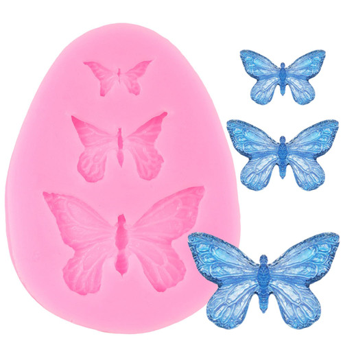 Butterfly Silicone Molds Chocolate Fondant Mold For Cake Decoration Cupcake Topper Polymer Clay Chocolate Gum Paste Butterfly Silicone Molds Chocolate Fondant Mold For Cake Decoration Cupcake Topper Polymer Clay Chocolate Gum Paste