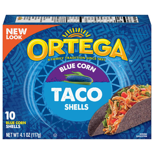 Taco Shells, Blue Corn, 10 Count Taco Shells, Blue Corn, 10 Count