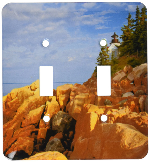 lsp_90620_2 Bass Harbor Lighthouse, Acadia National Park, Maine Us20 Cha0018 Chuck Haney Double Toggle Switch