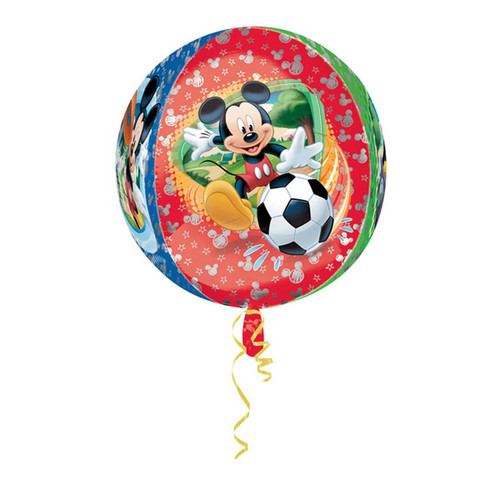 Mickey Mouse Orbz Balloon Pack, 16", Multicolor