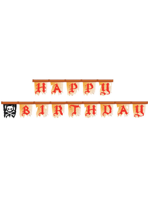 Buried Treasure Banner Letter Banner (1 per package)
