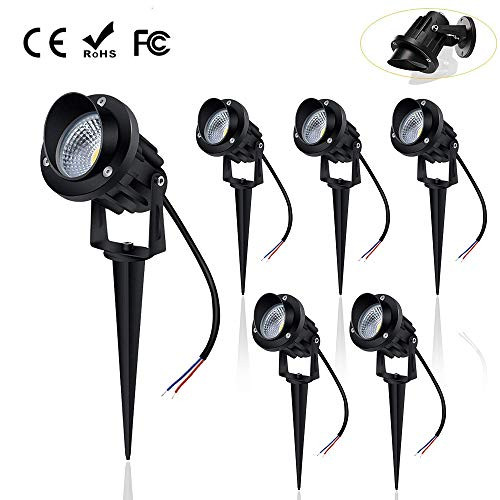 ALOVECO Landscape Lighting Low Voltage, 12V / 24V LED Landscape lights IP66 Waterproof Outdoor Landscape Spotlights Aluminum Metal Made with Spike for Driveway, Patio,Garden,Pathway (Warm White,6Pack) ALOVECO Landscape Lighting Low Voltage, 12V / 24V LED Landscape lights IP66 Waterproof Outdoor Landscape Spotlights Aluminum Metal Made with Spike for Driveway, Patio,Garden,Pathway (Warm White,6Pack)