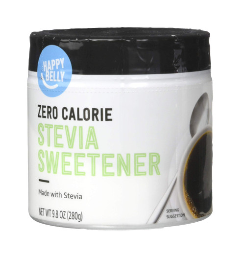 Amazon Brand - Zero Calorie Stevia Sweetener, 9.8 ounce (Pack of 1) Amazon Brand - Zero Calorie Stevia Sweetener, 9.8 ounce (Pack of 1)