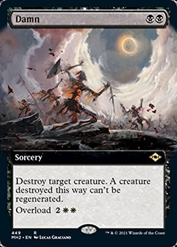 Magic: the Gathering - Damn (449) - Extended Art - Modern Horizons 2
