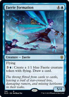 Magic: The Gathering - Faerie Formation - Brawl Deck Exclusive - Throne of Eldraine