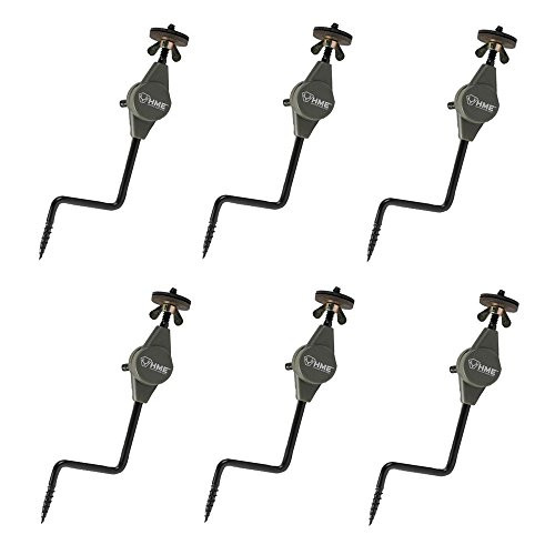 Hunting Made Easy (HME) HME Products Economy Trail Camera Holder 6-Pack: Holds Any Trail Cam and Screws Into Trees