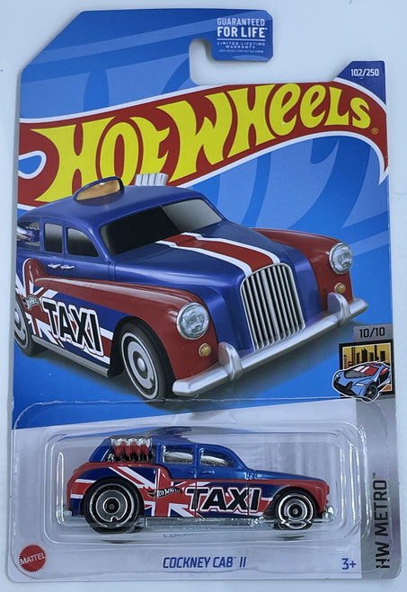 - Cockney Cab II - HW Metro 10/10 [Blue] 102/250