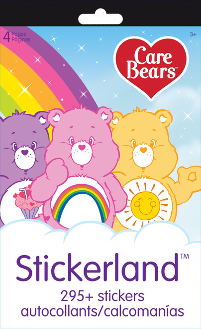 Care Bears - STICKERLAND 4 Page PAD Stickerland Pad - 4 Pages