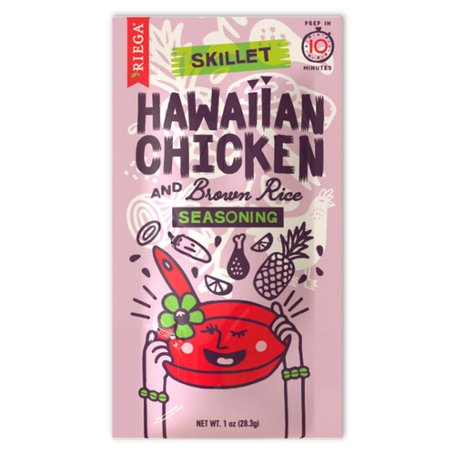 Hawaiian Chicken Skillet Seasoning, Perfect Mix for Authentic Hawaiian Chicken and Brown Rice Seasoning (Hawaiian Chicken, 1 Ounce (Pack of 1))