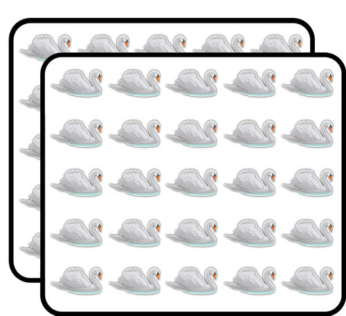 Swan Art Decor Sticker for Scrapbooking, Calendars, Arts, Kids DIY Crafts, Album, Bullet Journals 50 Pack Swan Art Decor Sticker for Scrapbooking, Calendars, Arts, Kids DIY Crafts, Album, Bullet Journals 50 Pack