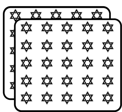 Star of David Religion Symbol Art Decor Sticker for Scrapbooking, Calendars, Arts, Kids DIY Crafts, Album, Bullet Journals 50 Pack Star of David Religion Symbol Art Decor Sticker for Scrapbooking, Calendars, Arts, Kids DIY Crafts, Album, Bullet Journals 50 Pack