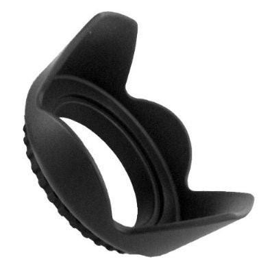 Optics 58MM Lens Hood For The Olympus Evolt E-30, E-300, E-330, E-410, E-420, E-450, E-500, E-510, E-520, E-600, E-620, E-1, E-3, E-5 Digital SLR Cameras Which Have Any Of These (14-42mm, 40-150mm, 70-300mm) Olympus Lenses