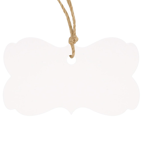 Blank Gift Tags,Butterfly Gift Tags,White Paper Hanging Gift Tags with String,Wedding Party Favor Gift Tags,White Butterfly Shaped Tags for Gift Wrapping,Mother's Day,Baby Shower,DIY Projects