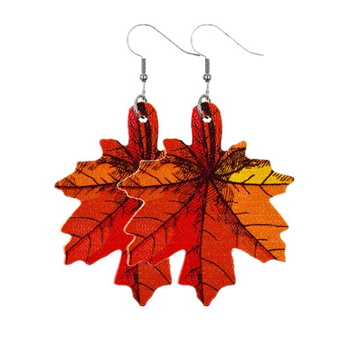 Fall Faux Leather Teardrop Earrings Plaid Pumpkin Maple Leaf Dangle Earrings Lightweight Sunflower Leopard Leather Drop Earrings Thanksgiving Accessory for Women Girls Fall Faux Leather Teardrop Earrings Plaid Pumpkin Maple Leaf Dangle Earrings Lightweight Sunflower Leopard Leather Drop Earrings Thanksgiving Accessory for Women Girls