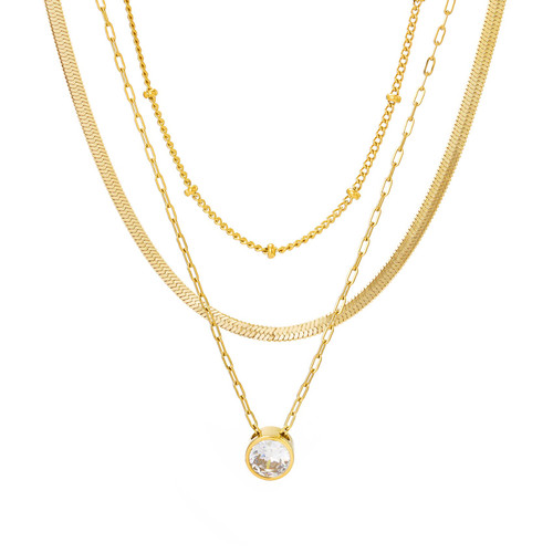18K Gold Plated Chain Layered Necklaces for Women, Double Layer Chain Butterfly Pendant Necklace Set, Dainty Layered Chain Necklaces for Women Girls 18K Gold Plated Chain Layered Necklaces for Women, Double Layer Chain Butterfly Pendant Necklace Set, Dainty Layered Chain Necklaces for Women Girls