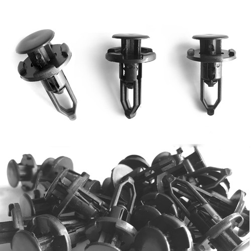 20PCS Nylon Push-Type Automotive Clips Bumper Push-Type Retainer Clips Compatible with Toyota Lexus 52161-02020, 52161-02020 9mm Hole