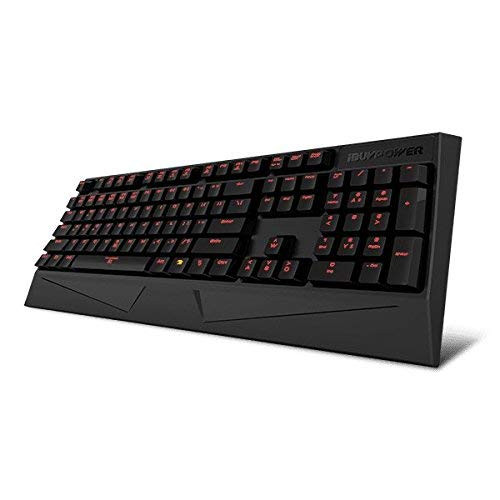 IBUYPOWER GKB100 Gaming Mechanical Keyboard, Red Switches