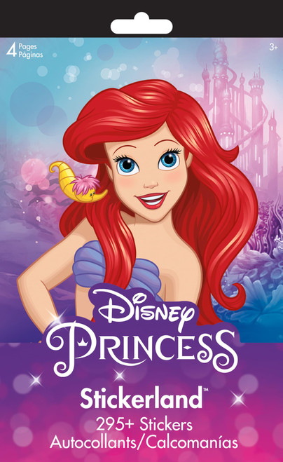 Disney - The Little Mermaid - Classic - STICKERLAND 4 Page PAD Stickerland Pad - 4 Pages