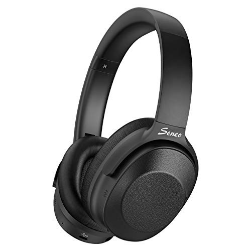 Seneo Hybrid Noise Cancelling Bluetooth Headphones, Hi-Fi Sound Wireless Headphones, 30-Hour Playtime, Soft Memory-Protein Earmuffs, Foldable, Over-Ear for Travel/Work/TV/PC/Cellphone Seneo Hybrid Noise Cancelling Bluetooth Headphones, Hi-Fi Sound Wireless Headphones, 30-Hour Playtime, Soft Memory-Protein Earmuffs, Foldable, Over-Ear for Travel/Work/TV/PC/Cellphone