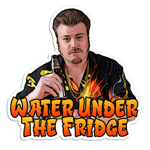 Trailer Park Boys Ricky Sticker | Officially Licensed Trailer Park Boys Sticker | Ricky Sticker Trailer Park Boys Merch | Stickers for Men