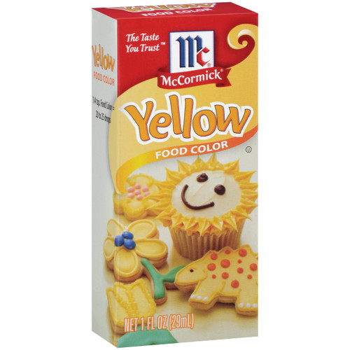 Yellow Food Color, 1 fl oz