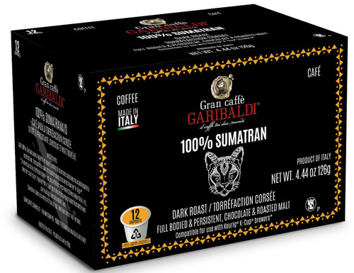 's Coffee 100% Sumatran, Dark Roast, 12 Count Single Serve Coffee Pods for Keurig K-Cup Brewers 's Coffee 100% Sumatran, Dark Roast, 12 Count Single Serve Coffee Pods for Keurig K-Cup Brewers